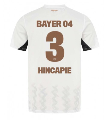 Bayer Leverkusen Piero Hincapie #3 Udebanetrøje 2024-25 Kort ærmer